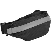 Поясная сумка tagBag со светоотражающим элементом, черная (P12420.30)
