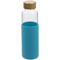 Бутылка для воды Dakar, прозрачная с бирюзовым (P12675.40)