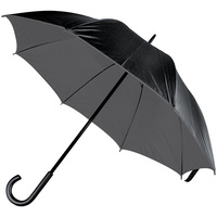 P13040.31 - Зонт-трость Downtown, черный с серым