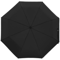 Зонт складной Manifest Color со светоотражающим куполом, черный (P13334.30)