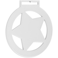 Медаль Steel Star, белая (P13352.60)