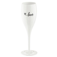 Бокал для шампанского Love, белый (P13452.02)