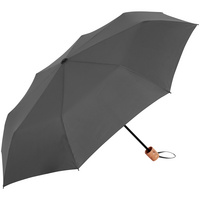 Зонт складной OkoBrella, серый (P13576.11)