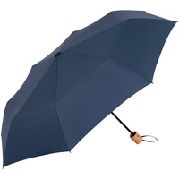 Зонт складной OkoBrella, темно-синий (P13576.40)
