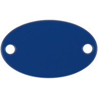 Шильдик металлический Alfa Oval, синий (P13843.44)