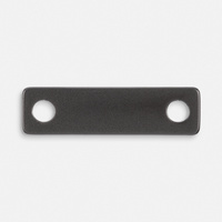 Шильдик металлический Alfa Liten, серый металлик (P13844.13)