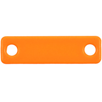 Шильдик металлический Alfa Liten, оранжевый неон (P13844.22)
