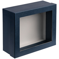 Коробка Teaser с окошком, скандинавский синий (P13879.40)