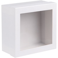 P13879.60 - Коробка Teaser с окном, белая
