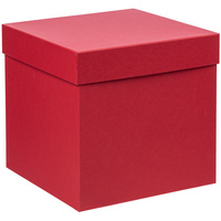 Коробка Cube, L, красная (P14096.50)