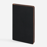 Ежедневник Trait, недатированный, черный с оранжевым (P14097.32)