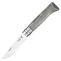 Нож Opinel No 08, береза, серый (P14292.10)