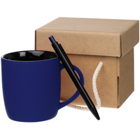 P14345.43 - Набор Color Block: кружка и ручка, синий с черный