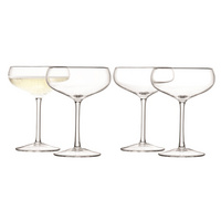 Набор из 4 малых бокалов для шампанского Wine Saucer (P14529.00)