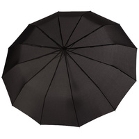 Зонт складной Fiber Magic Major, черный (P14599.30)