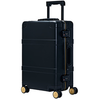Чемодан Metal Luggage, черный (P14637.30)