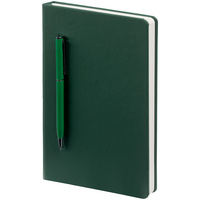P15058.90 - Ежедневник Magnet Shall с ручкой, зеленый