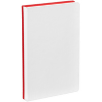 Ежедневник Duplex, недатированный, белый с красным (P15059.65)