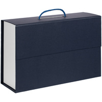 Коробка Case Duo, белая с синим (P15144.40)