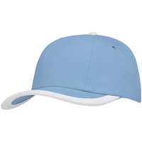 P15150.14 - Бейсболка Honor, голубая с белым кантом