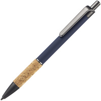 Ручка шариковая Cork, синяя (P15331.40)