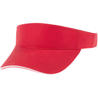 Козырек Active, красный с белым кантом (P15429.50)