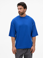 Футболка унисекс оверсайз T1, синяя (P15437.40)