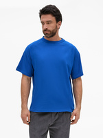 Футболка унисекс оверсайз T2, синяя (P15438.40)