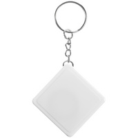 Брелок с рулеткой Square, ver.2, белый (P15459.60)