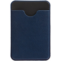 P15605.40 - Чехол для карты на телефон Devon, синий с черным