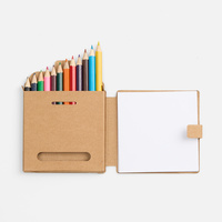 Набор цветных карандашей с блокнотом Pencilvania Traveler (P15635.00)