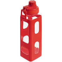 Бутылка для воды Square Fair, красная (P15728.50)