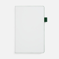 Ежедневник White Shall, недатированный, бело-зеленый (P15751.96)