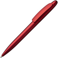 P15903.50 - Ручка шариковая Moor Silver, красный металлик