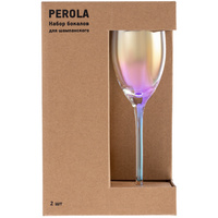 Набор из 2 бокалов для шампанского Perola (P15907.00)