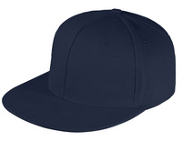 P15948.40 - Бейсболка Snapback с прямым козырьком, темно-синяя