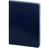 P16022.44 - Ежедневник Slip, недатированный, сине-голубой, с белой бумагой