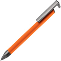 P16169.20 - Ручка шариковая Standic с подставкой для телефона, оранжевая