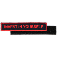 Шеврон на липучке Invest In Yourself (P16196.02)