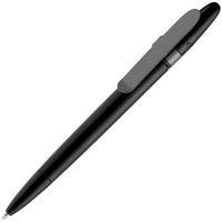 Ручка шариковая Prodir DS5 TSM Metal Clip, черная (P16199.30)