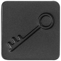 Шильдик на резинку Band, ключ (P16250.08)