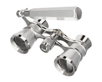 Театральный бинокль-лорнет Broadway 325E, серебристый (P16358.10)