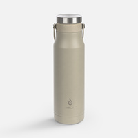 Термобутылка Tateyama, серо-бежевая (P16414.10)