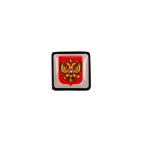 Шильдик с наклейкой «Российская Федерация», черный (P16419.01)