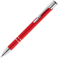Ручка шариковая Keskus Soft Touch, красная (P16425.50)