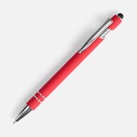 Ручка шариковая Pointer Soft Touch со стилусом, красная (P16426.50)