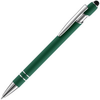 Ручка шариковая Pointer Soft Touch со стилусом, зеленая (P16426.90)