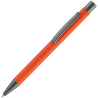 P16427.20 - Ручка шариковая Atento Soft Touch, оранжевая