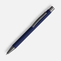 Ручка шариковая Atento Soft Touch, темно-синяя (P16427.40)