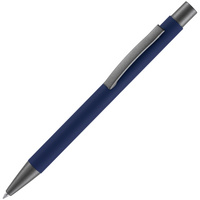 Ручка шариковая Atento Soft Touch, темно-синяя (P16427.40)